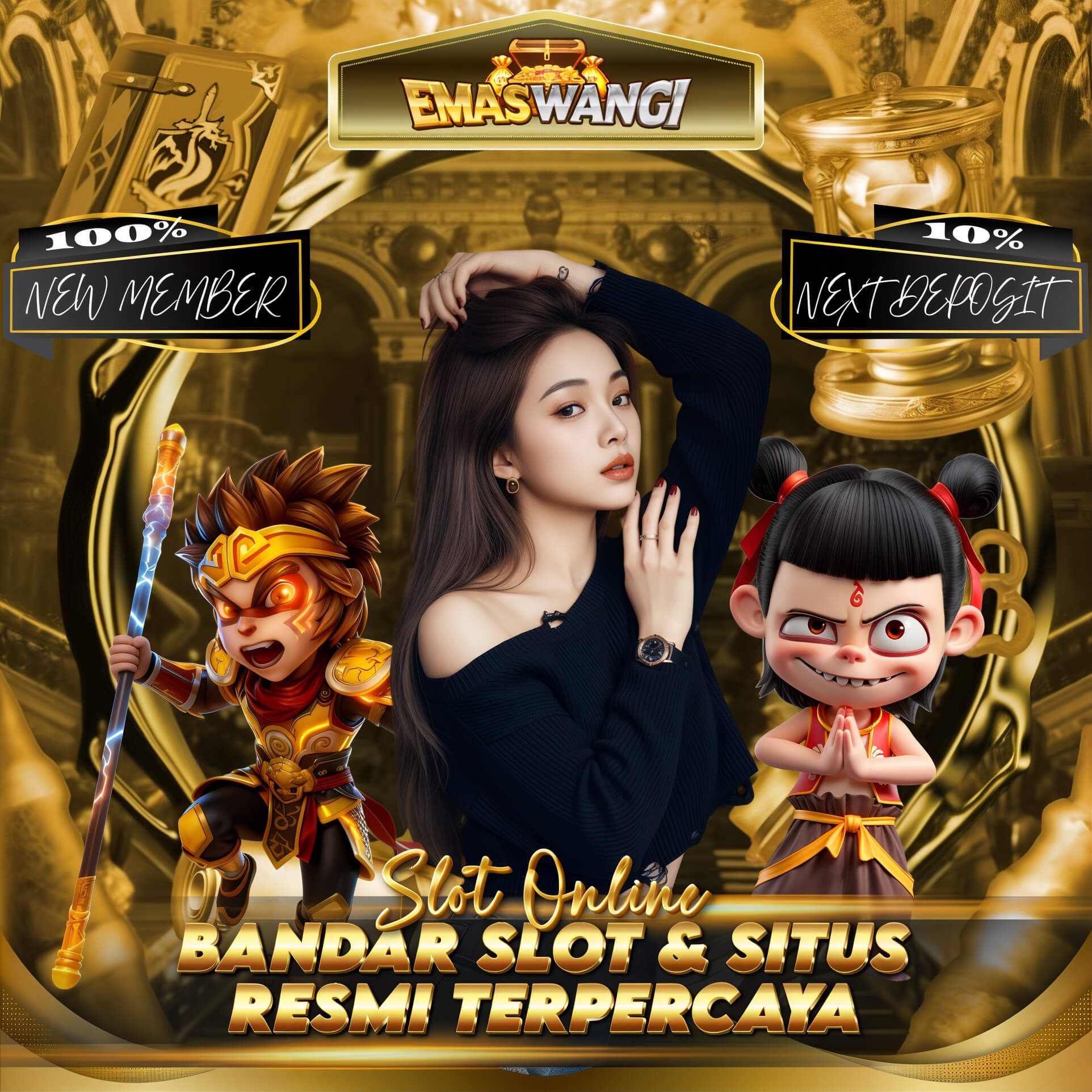 EMAS WANGI: Bandar Slot Online Terpercaya & Situs Resmi Terbesar di Asia